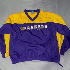 Vintage Los Angeles Lakers Kids Windbreaker